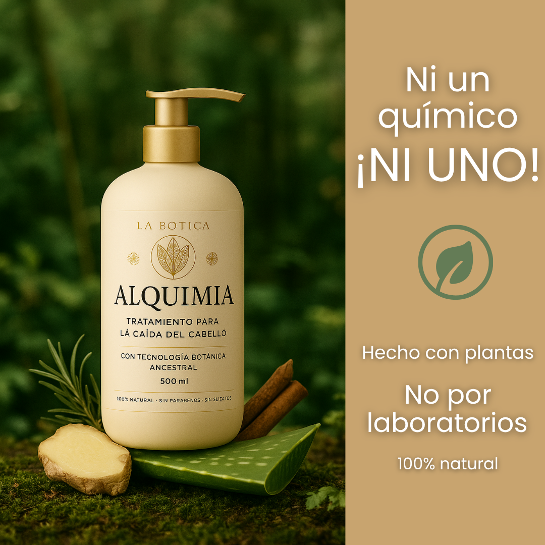 Alquimia Elixir Capilar - Detén la caída con el Milagro Botánico + Acompañamiento